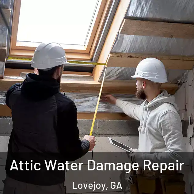  Attic Water Damage Repair Lovejoy, GA