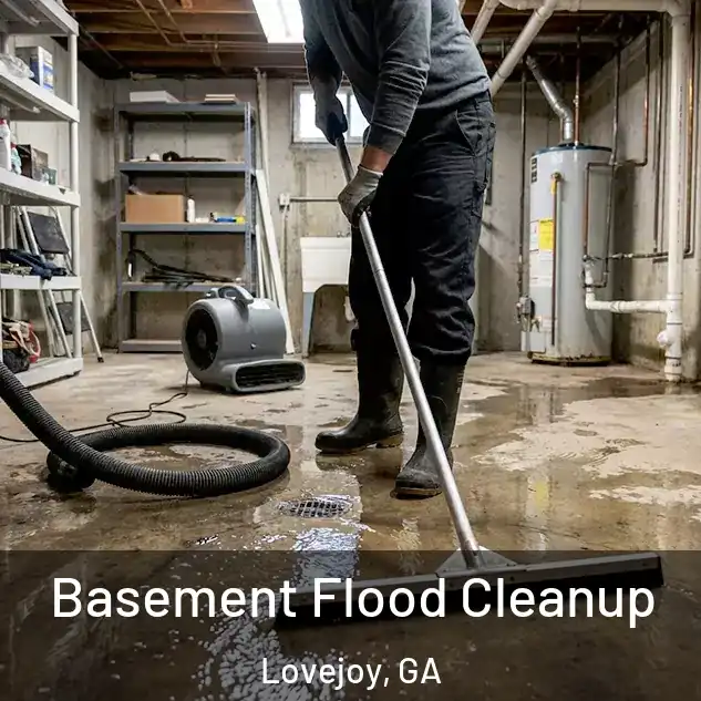  Basement Flood Cleanup Lovejoy, GA