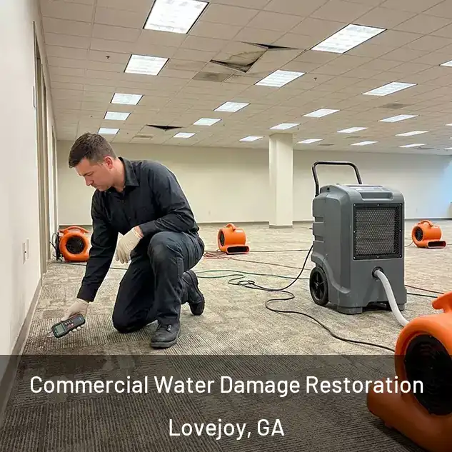  Commercial Water Damage Restoration Lovejoy, GA