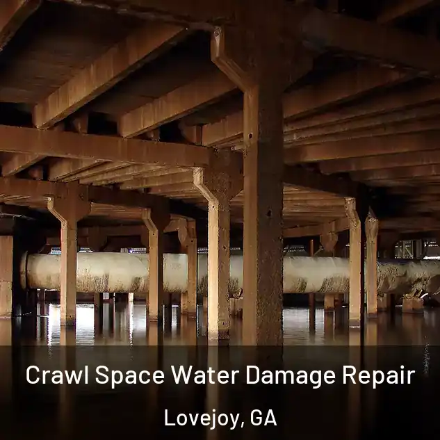  Crawl Space Water Damage Repair Lovejoy, GA