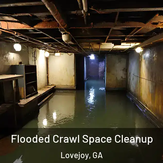  Flooded Crawl Space Cleanup Lovejoy, GA