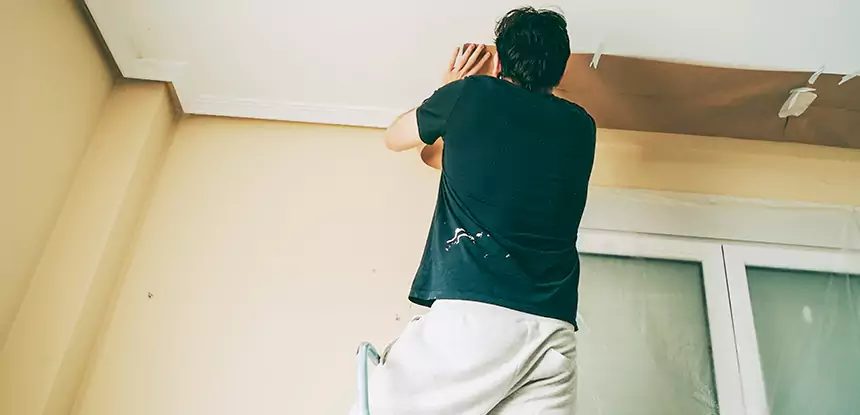 Ceiling Water Damage Repair in Lovejoy