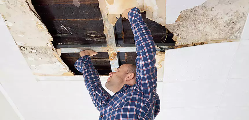 Attic Wood Rot Repair in Lovejoy