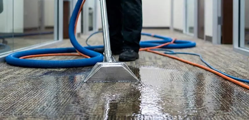 Basement Flooding Carpet Cleanup in Lovejoy