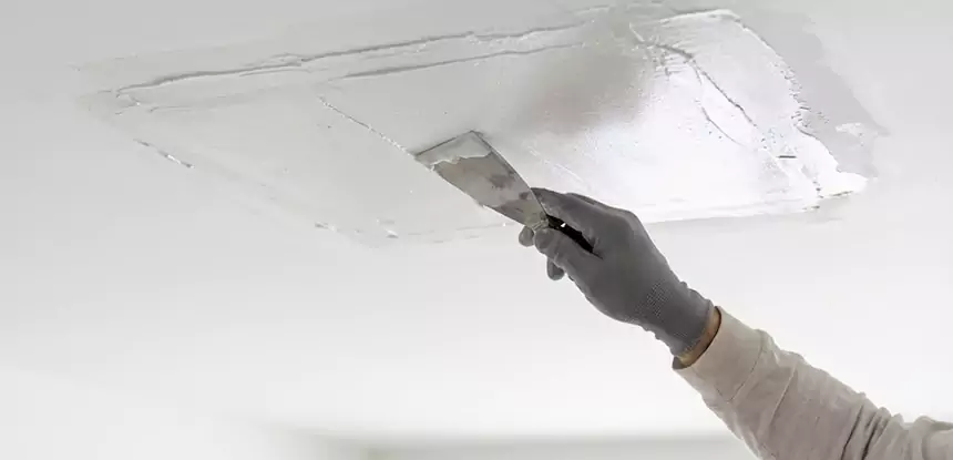 Ceiling Sagging Water Damage Repair Lovejoy