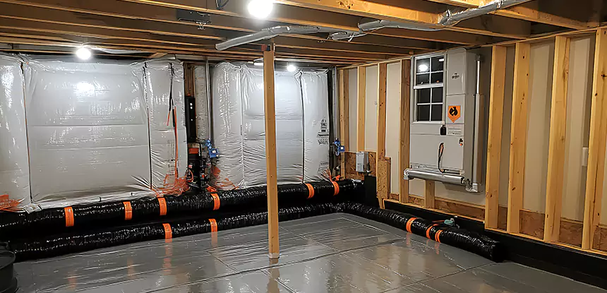 Crawl Space Humidity Control in Lovejoy