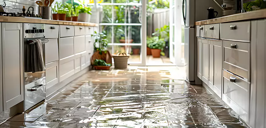 Kitchen Water Mitigation Services in Lovejoy