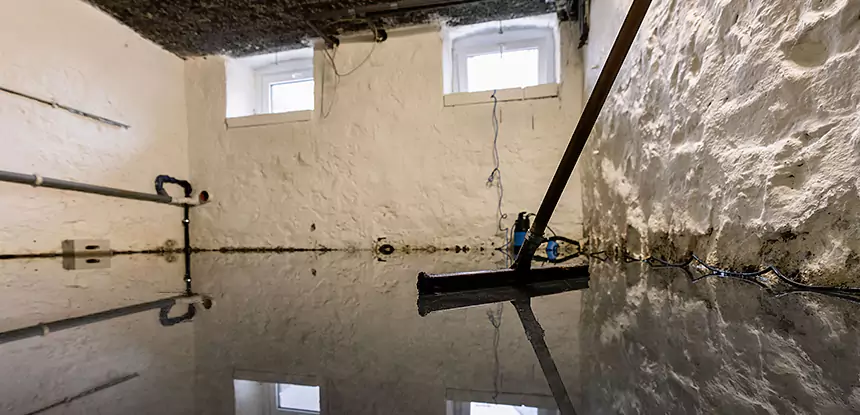 Basement Water Cleanup in Lovejoy