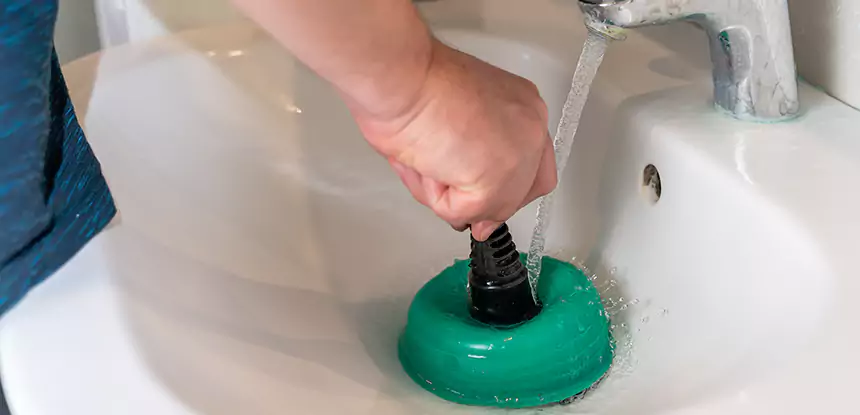 Sink Standing Water Blockage Removal in Lovejoy