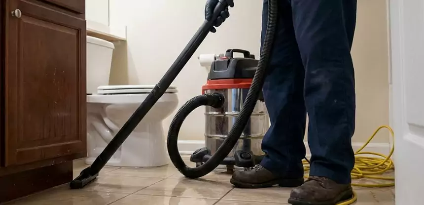 Fix Bathroom Floor Water Damage Lovejoy