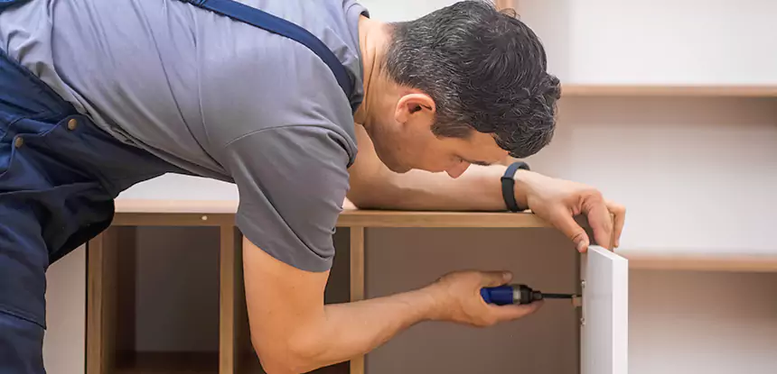 Water Damaged Cabinet Repair in Lovejoy