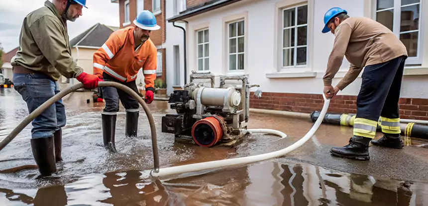 Sewage Spill Cleanup Lovejoy