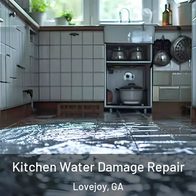  Kitchen Water Damage Repair Lovejoy, GA
