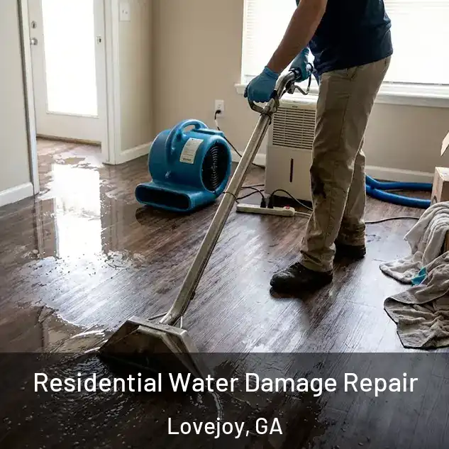  Residential Water Damage Repair Lovejoy, GA