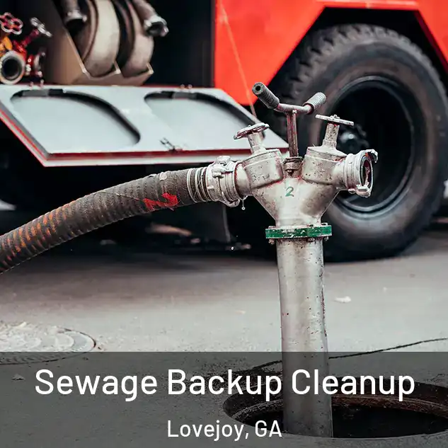  Sewage Backup Cleanup Lovejoy, GA