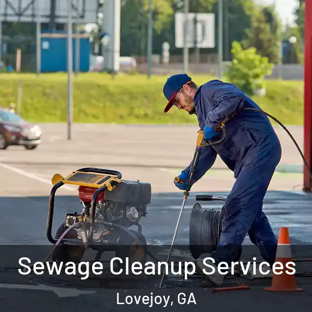  Sewage Cleanup Services Lovejoy, GA