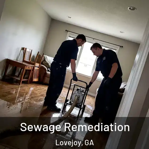 Sewage Remediation Lovejoy, GA