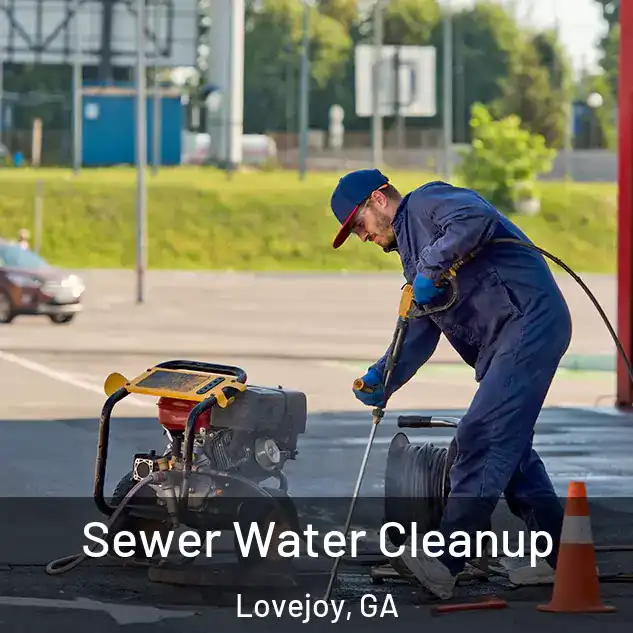  Sewer Water Cleanup Lovejoy, GA