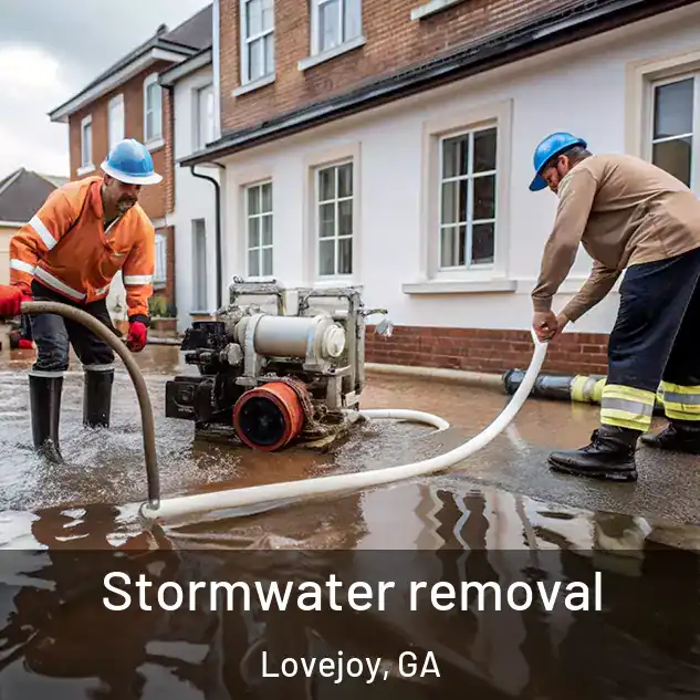  Stormwater removal Lovejoy, GA