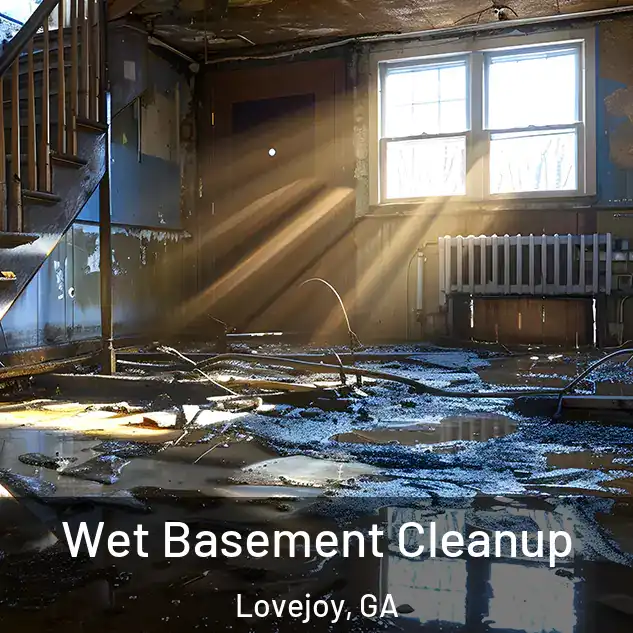  Wet Basement Cleanup Lovejoy, GA